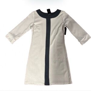 BCBG MazAzria tan and Black dress medium